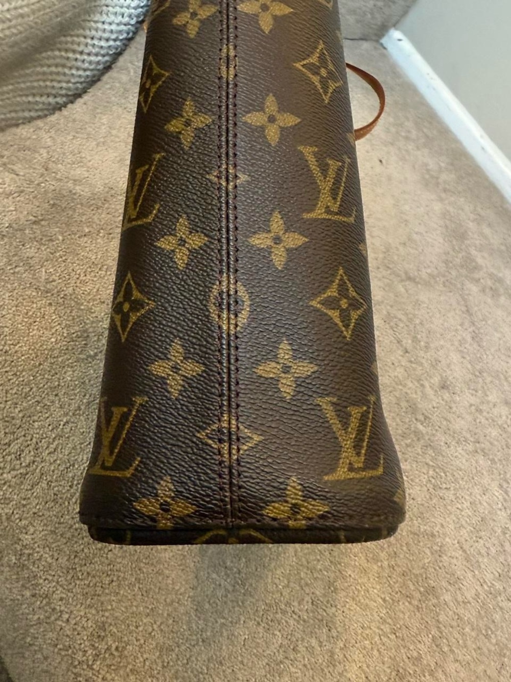 Louis Vuitton Monogram Canvas Brown Tote Bag - Picture 2 of 8